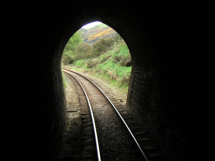 There were lots of narrow tunnels...