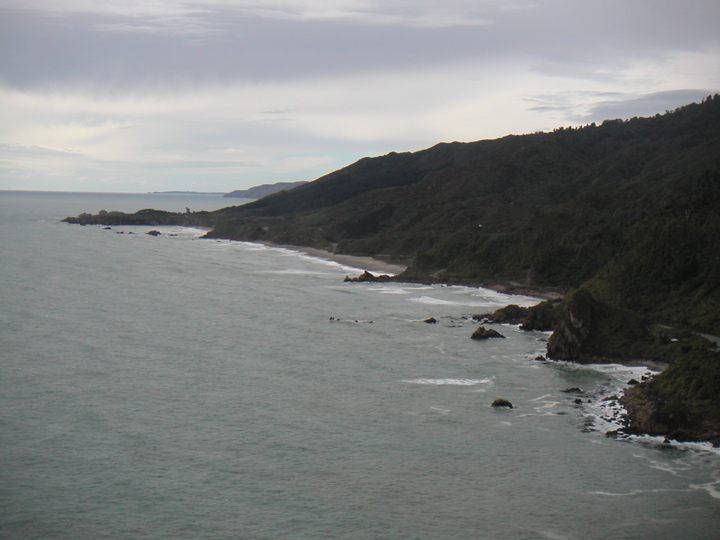 First glimpses of the South Island's West Coast