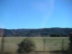 Sample scenery during the drive