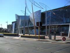 This is an art gallery also in the center of town.  We didn't have time to go in... but what a building!