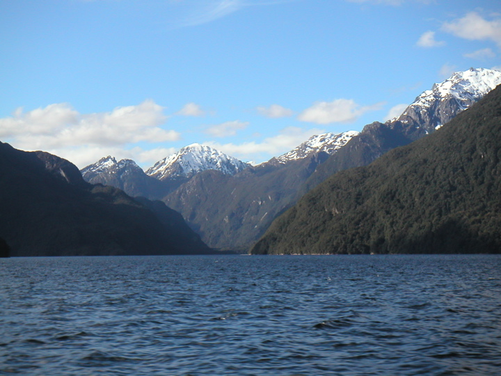 ... then took the bus over the pass and the boat across the lake...