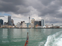 I arrived in Auckland, the only major city in New Zealand.  Most of the time I was there I stayed with a retired couple named Pat and Pam, who are friends of Emily F.